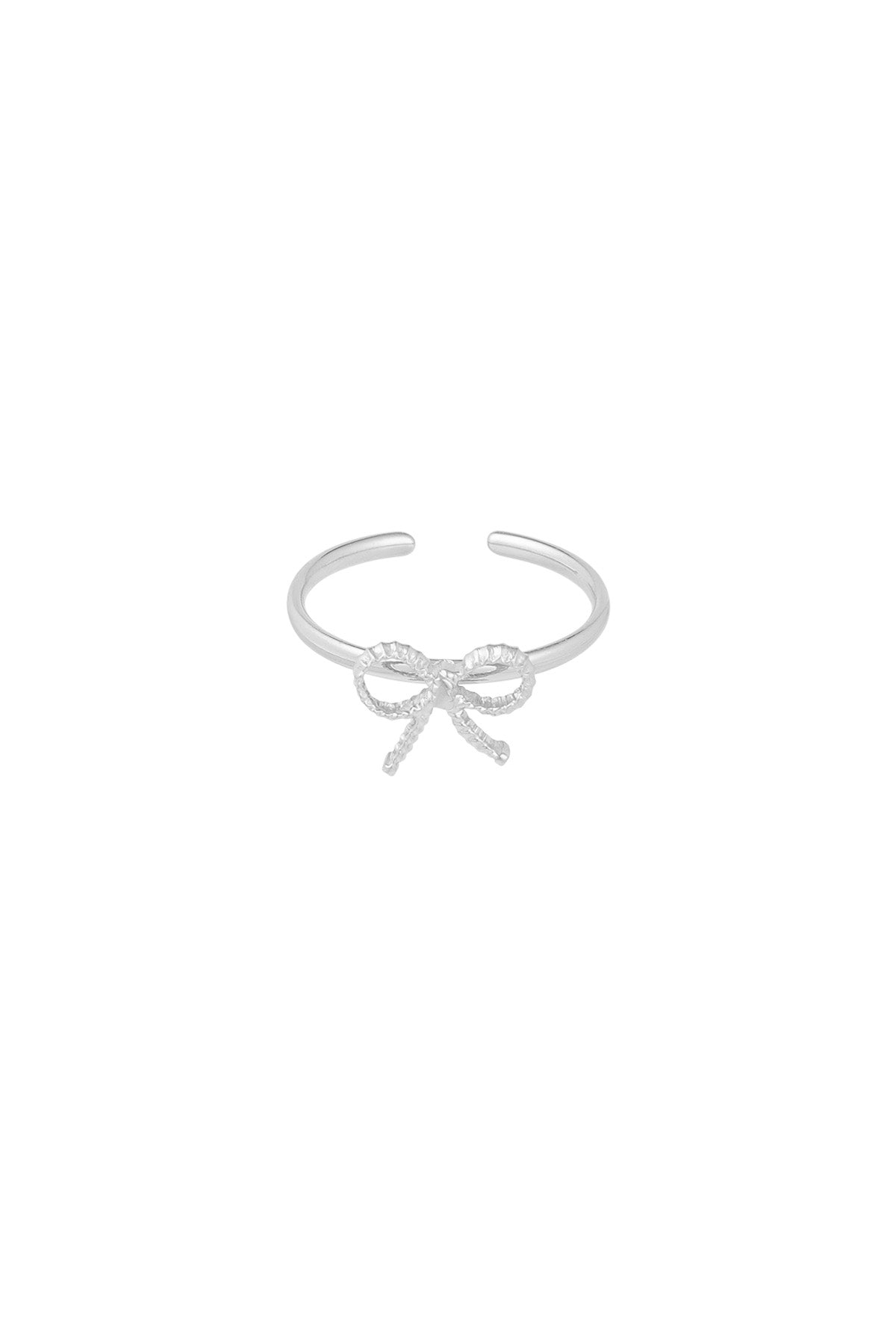 Bow ring guld/silver
