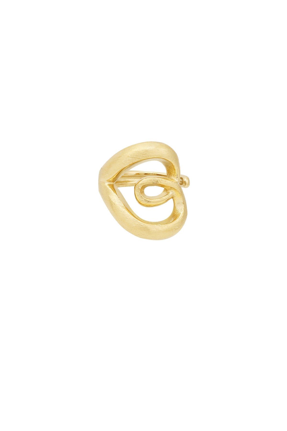 Elegant twist guld/silver