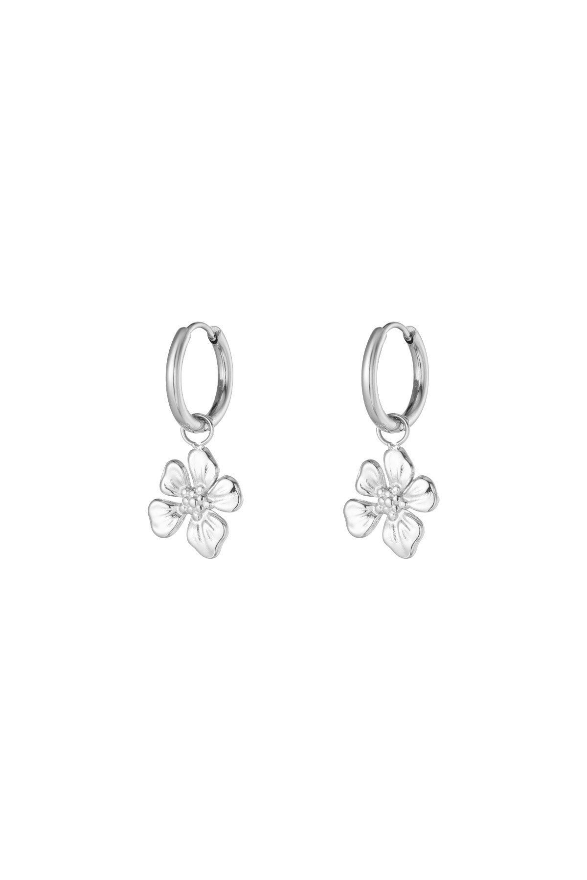 Tropical flower guld/silver