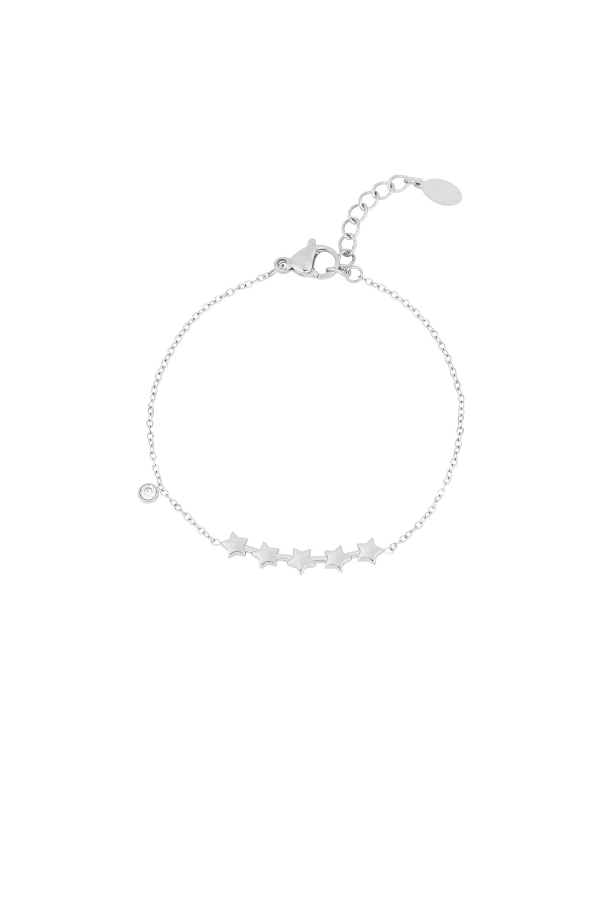 Shining stars armband guld/silver
