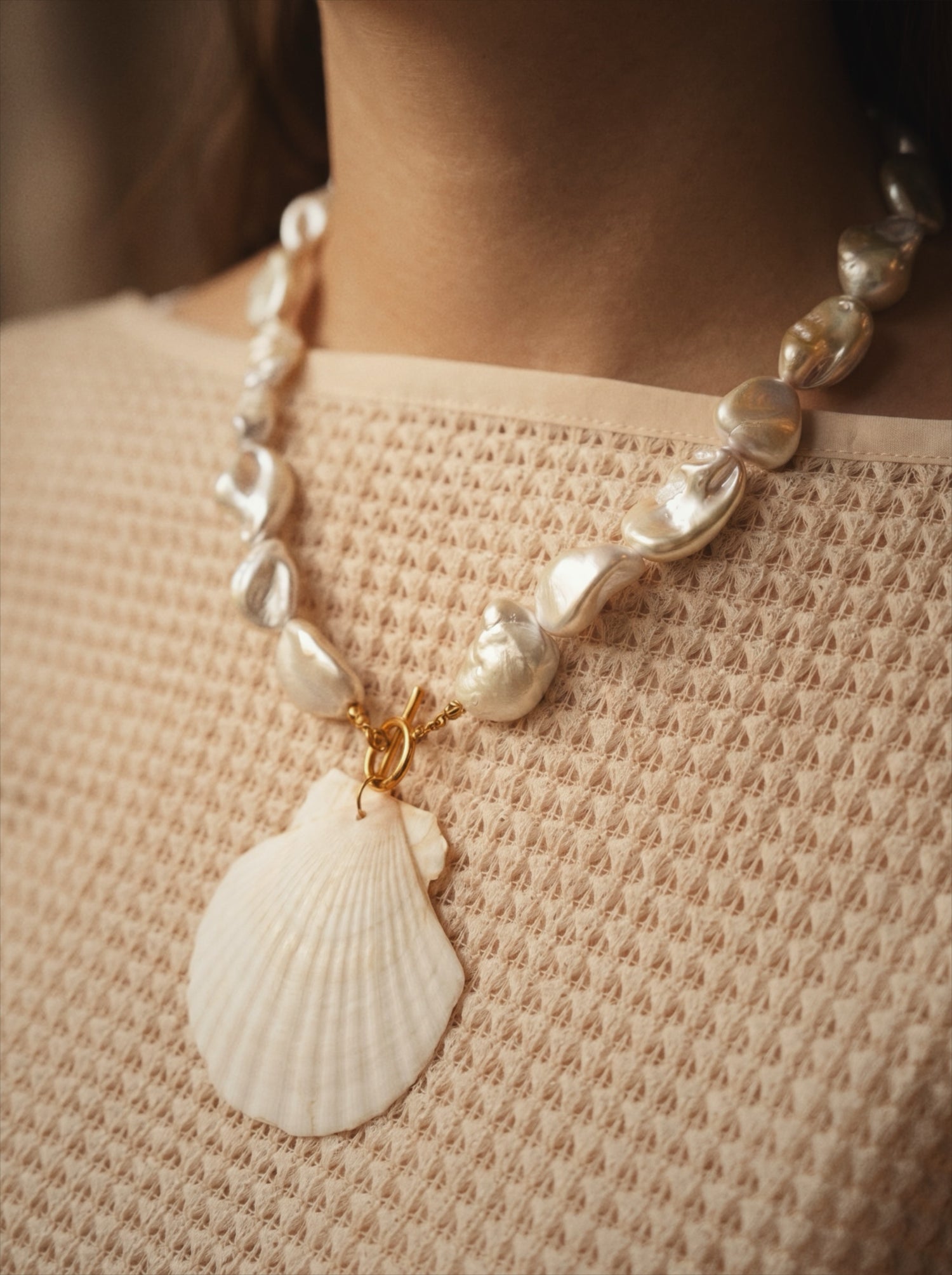 Celine Beach Shell halsband