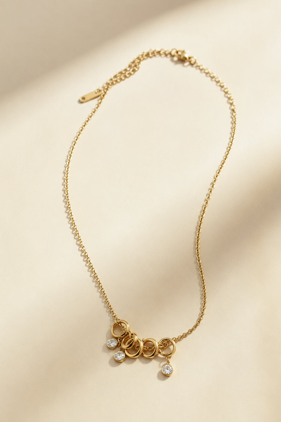 Novalou three circle halsband