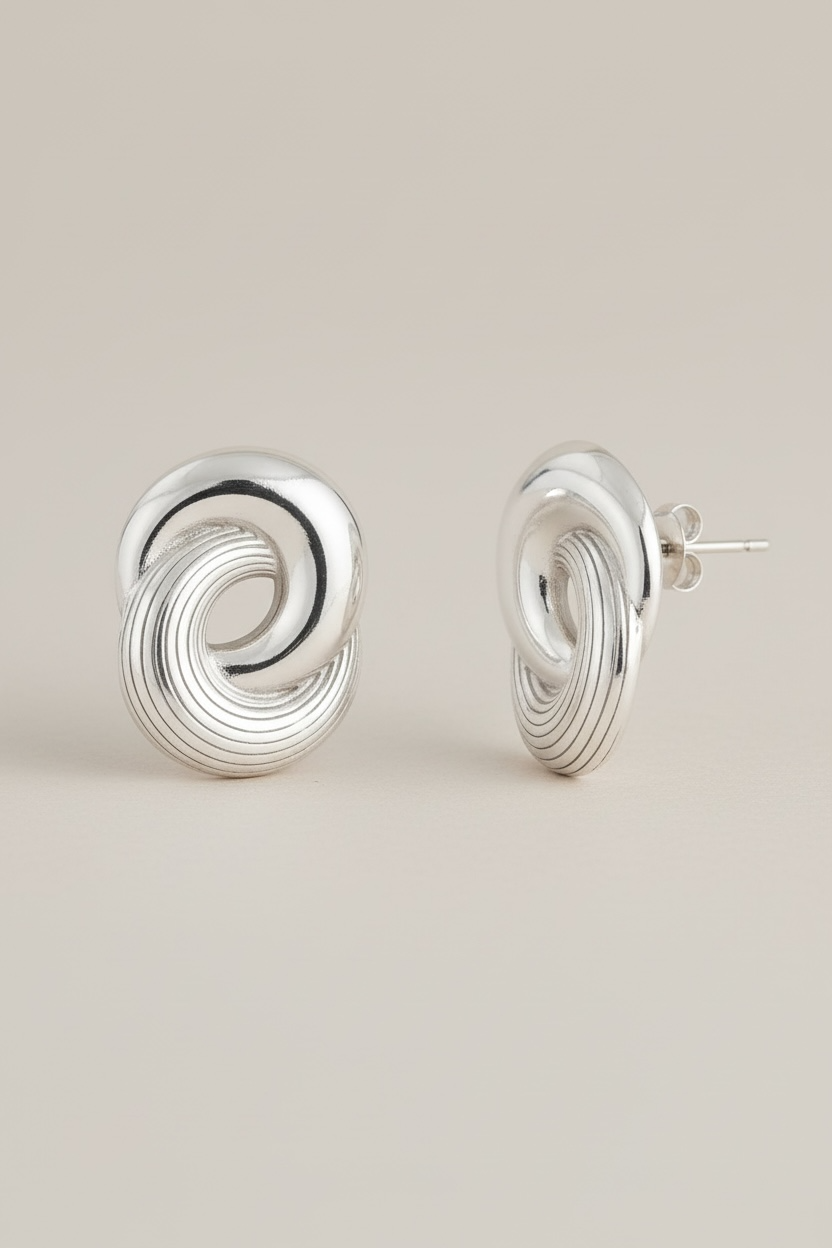 Circle fusion örhängen