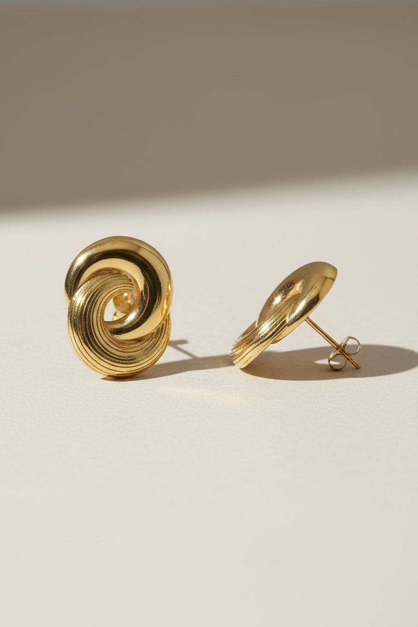 Circle fusion örhängen