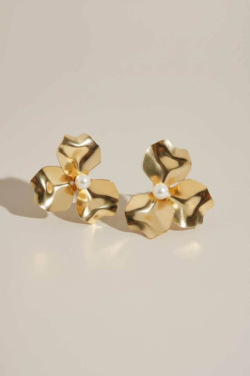 Radiant flower örhängen