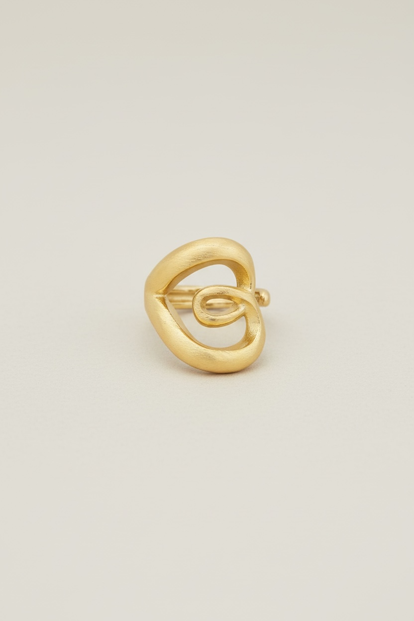 Elegant twist ring