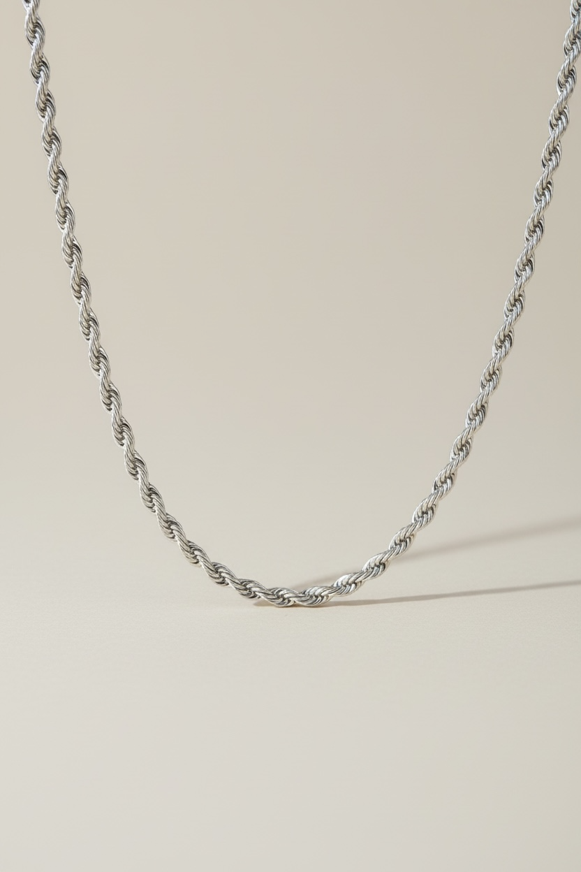 Unisex twisted halsband