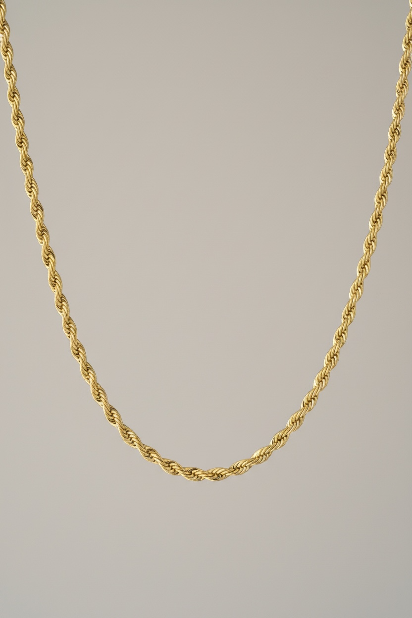 Unisex twisted halsband